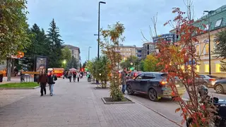 Бабье лето не торопится уходить из Красноярска Бабье лето не торопится уходить из Красноярска