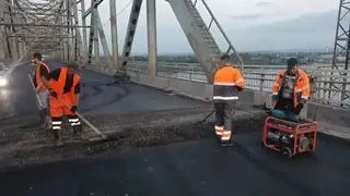 Реверсивное движение на мосту 777 в Красноярске продержится до утра понедельника Реверсивное движение на мосту 777 в Красноярске продержится до утра понедельника