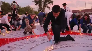 «Единая Россия» в Красноярске провела международную акцию «Огненные картины войны» «Единая Россия» в Красноярске провела международную акцию «Огненные картины войны»