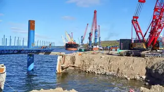 Впервые за 50 лет началась масштабная реконструкция морских причалов в Дудинке Впервые за 50 лет началась масштабная реконструкция морских причалов в Дудинке