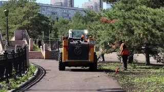 Из грязи — в прогулочную зону: набережная Качи преображается в Красноярске Из грязи — в прогулочную зону: набережная Качи преображается в Красноярске