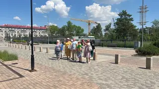 Участники движения «Сибирское долголетие» посетили Исторический квартал Красноярска Участники движения «Сибирское долголетие» посетили Исторический квартал Красноярска