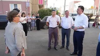 Глава Красноярска оценил объекты строительства и благоустройства в Советском районе Глава Красноярска оценил объекты строительства и благоустройства в Советском районе