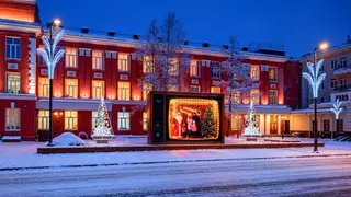 Проспект Мира преобразится к Новому году в Красноярске Проспект Мира преобразится к Новому году в Красноярске