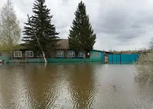 Река Чулым вышла из берегов: уровень воды превысил критическую отметку